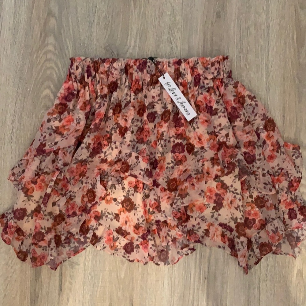 For love &lemons skirt NWT
